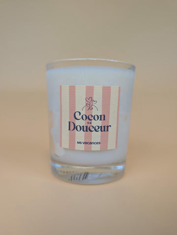 Bougie parfumée Cocon de Douceur en verre