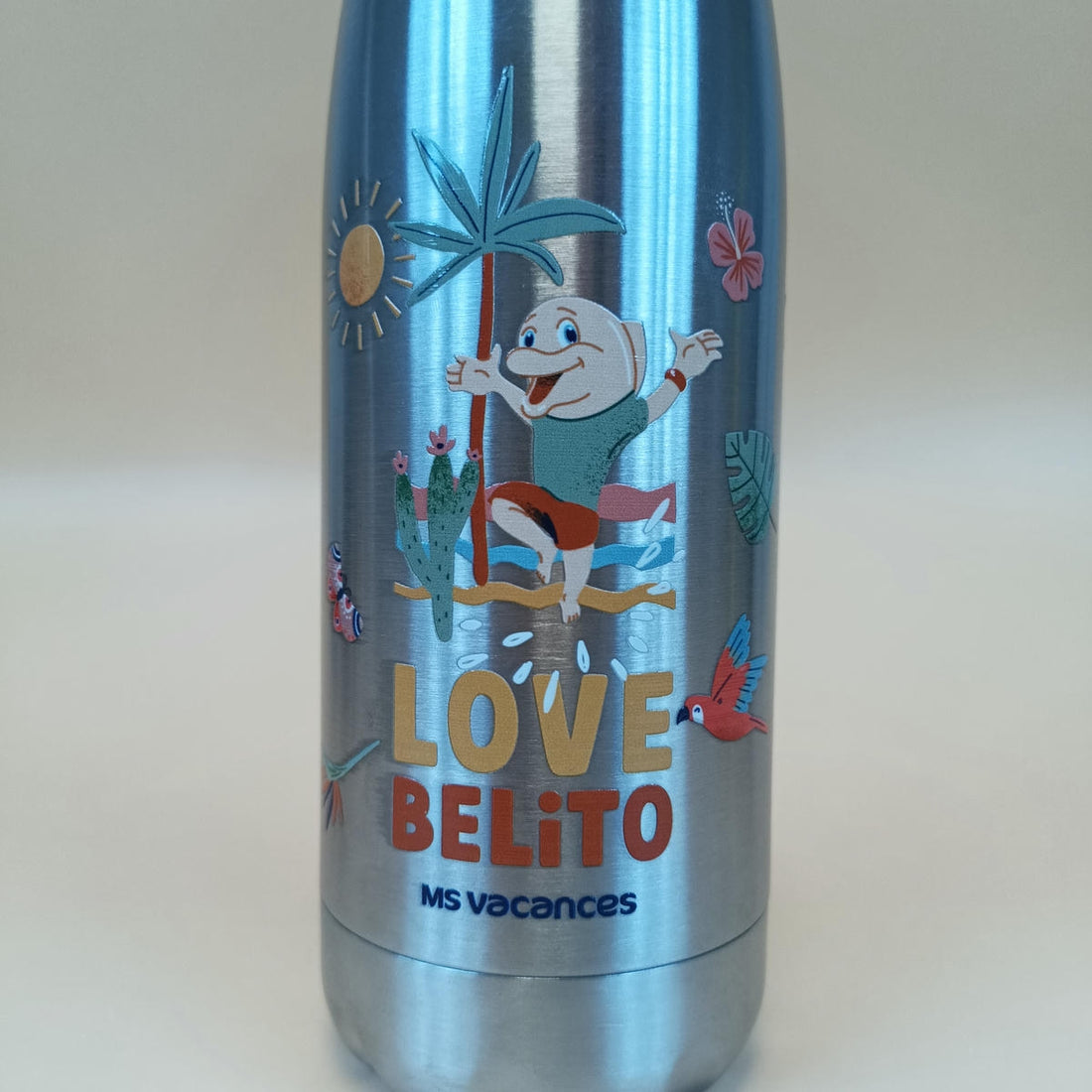 Gourde inox MS Vacances Love Belito