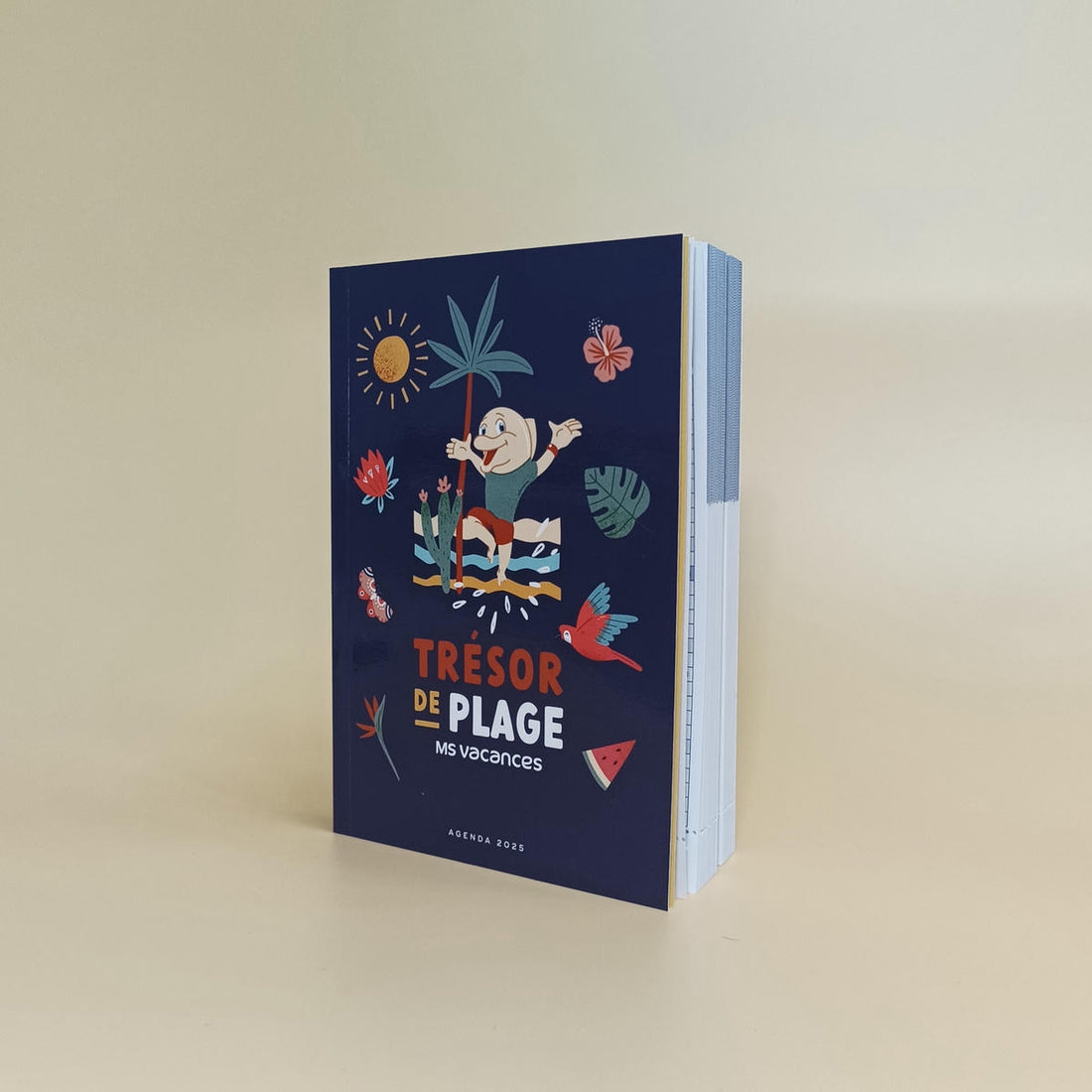 Couverture de l'agenda 2025 Trésor de Plage Belito