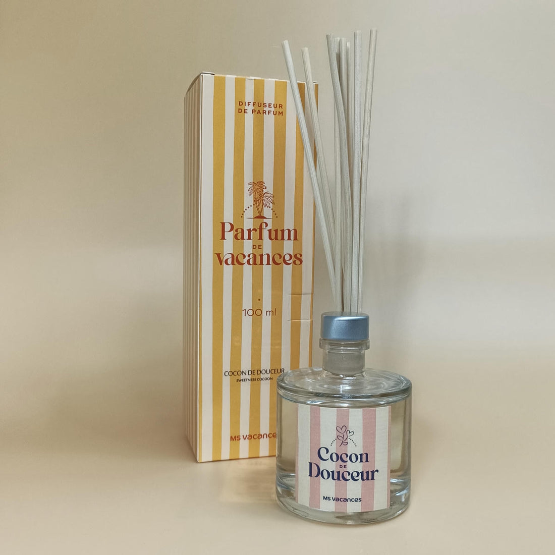 Diffuseur de parfum MS Vacances Cocon de Douceur avec bâtonnets