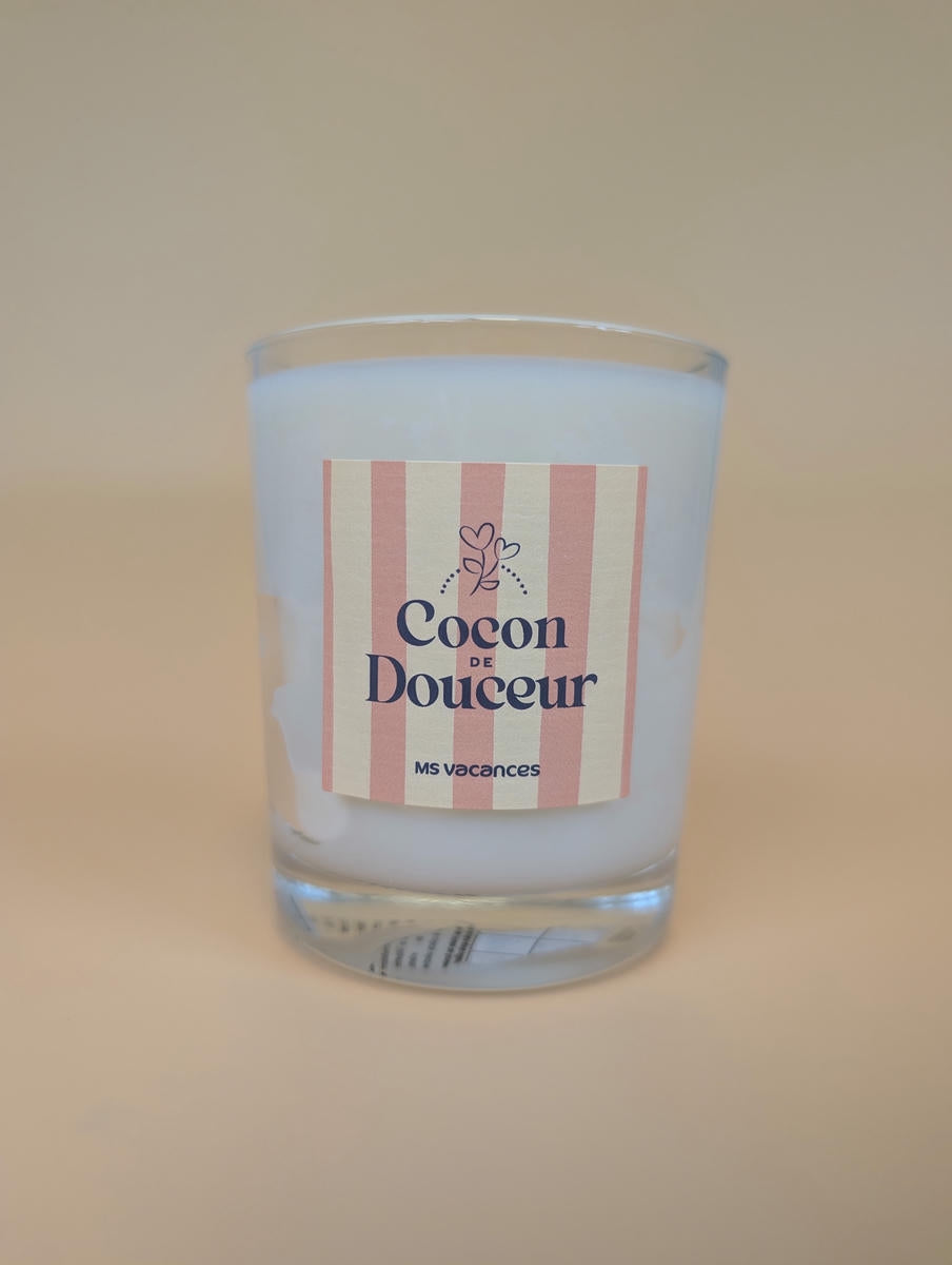 Bougie parfumée Cocon de Douceur en verre